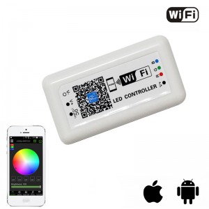 Контроллер Wi-Fi LED 12A (DC12-24, 144/288W, 4A*3CH)