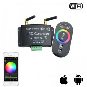 Контроллер LED Touch + WiFi 12A (DC12-24, 144/288W, 4A*3CH)